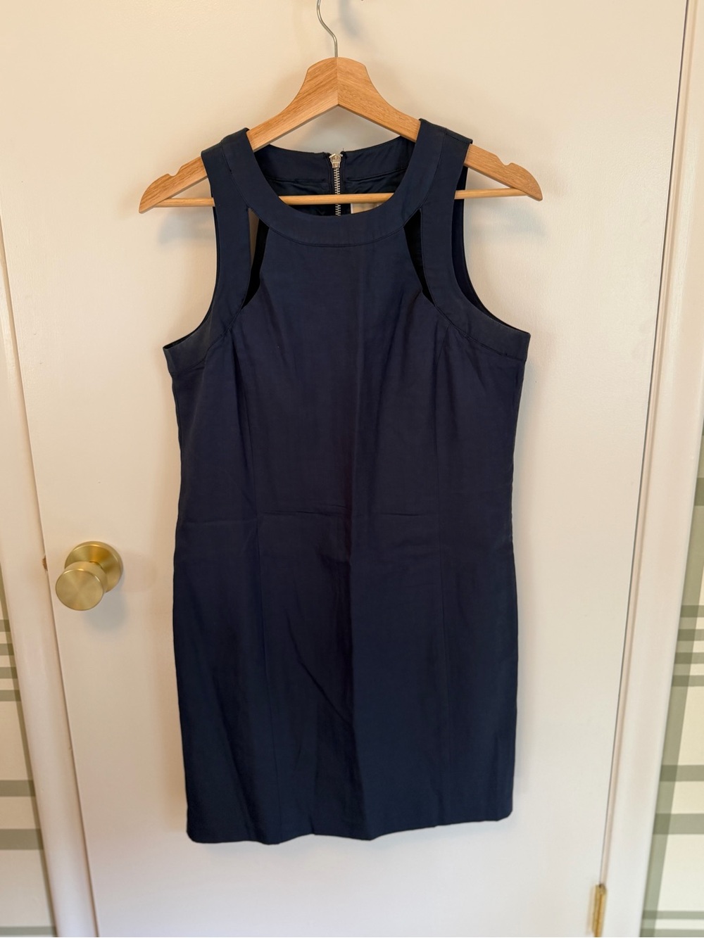 MICHAEL Michael Kors Navy Sleeveless Shift Dress